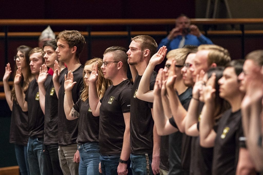 miloitary enlistment